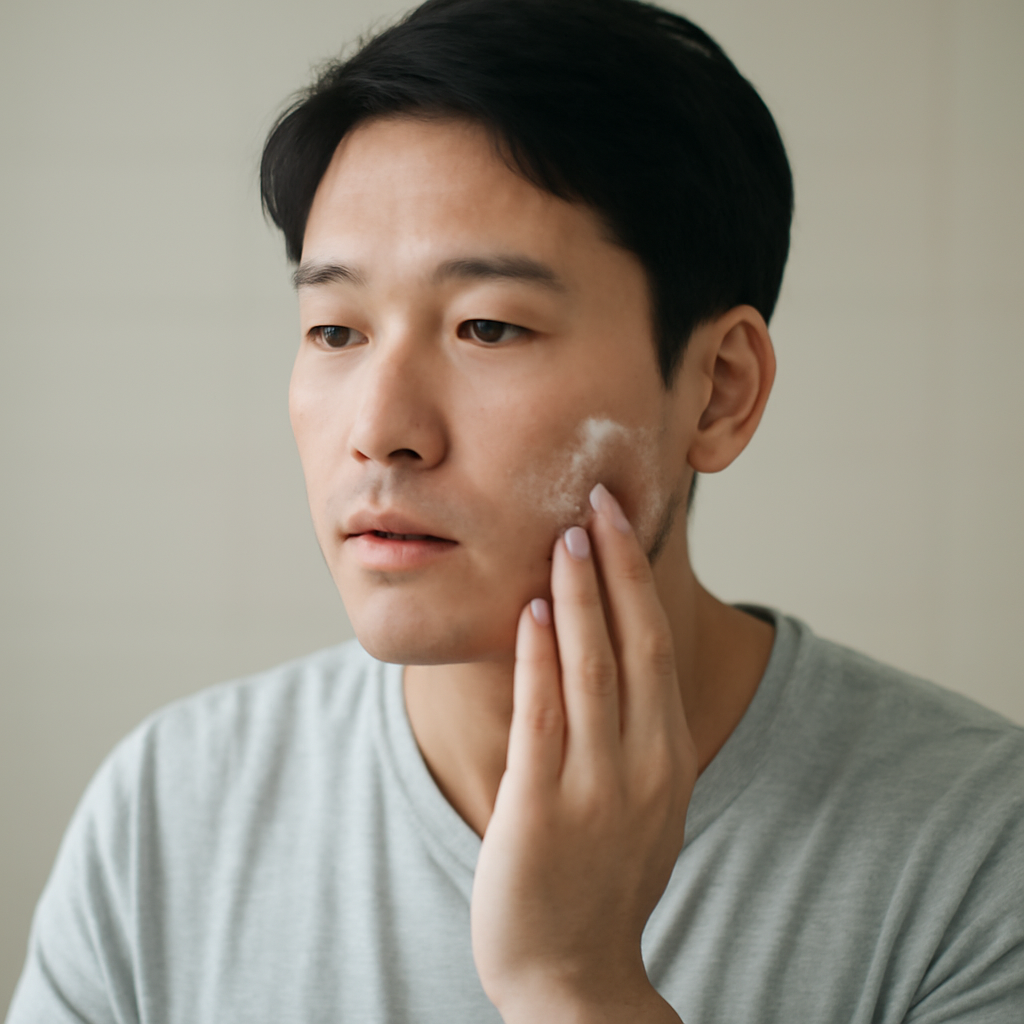남자피부 대표 이미지